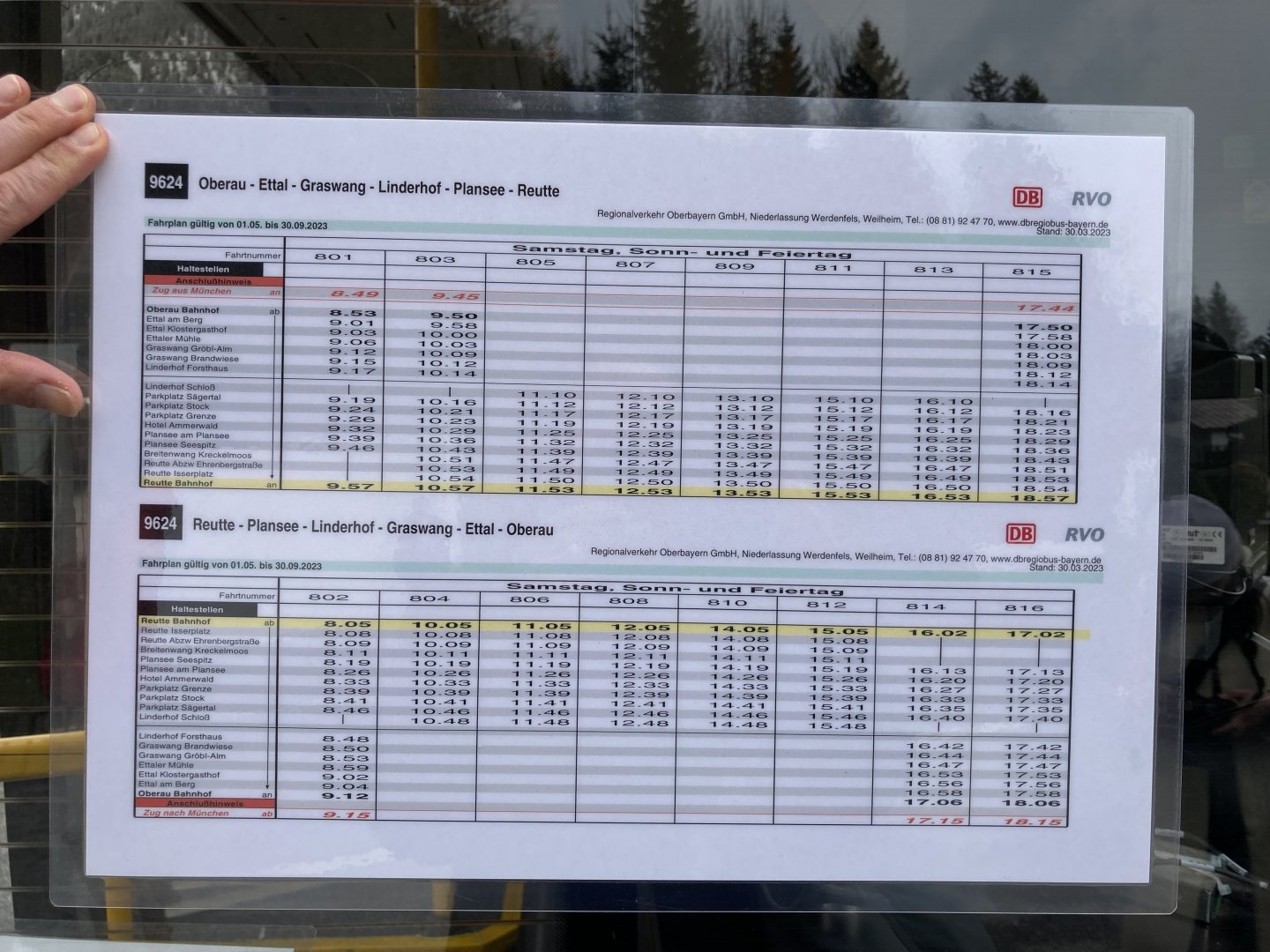 Fahrplan